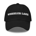 Wheeler Lake embroidered cap in Black