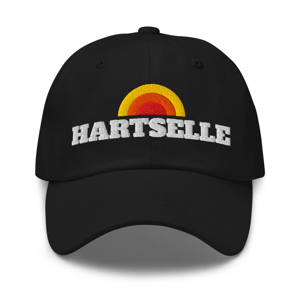Hartselle Retro Dome Cap — Black