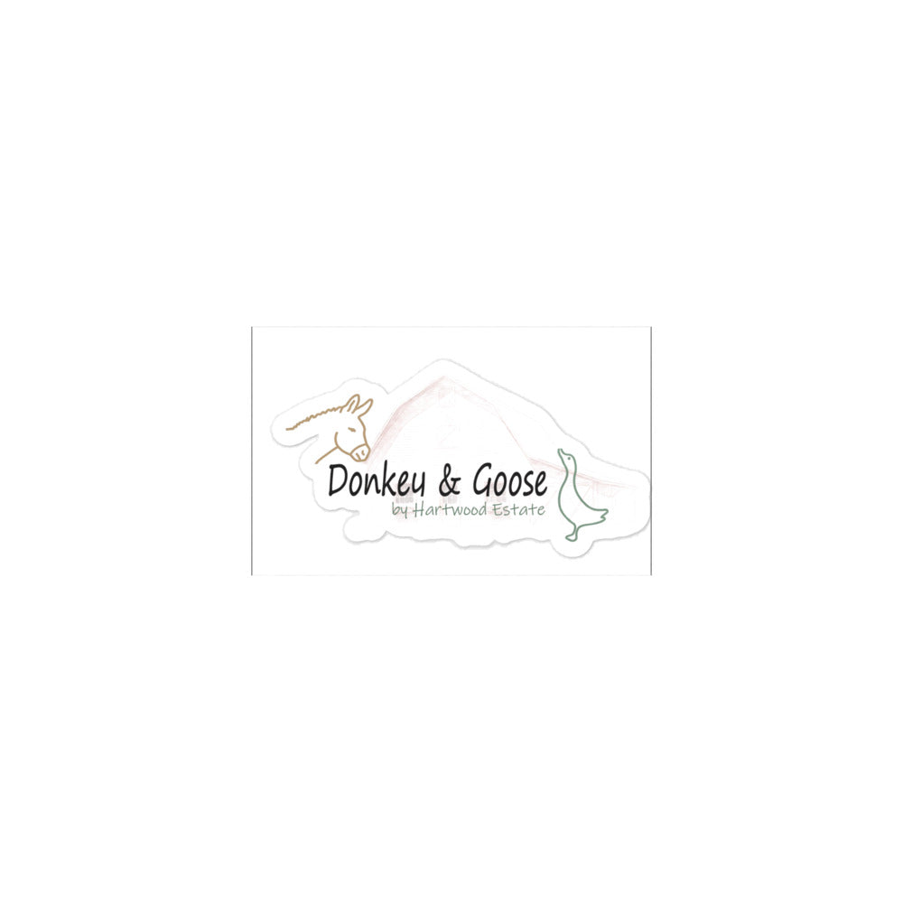 Donkey & Goose Vinyl Sticker