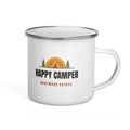 Happy Camper Enamel Mug