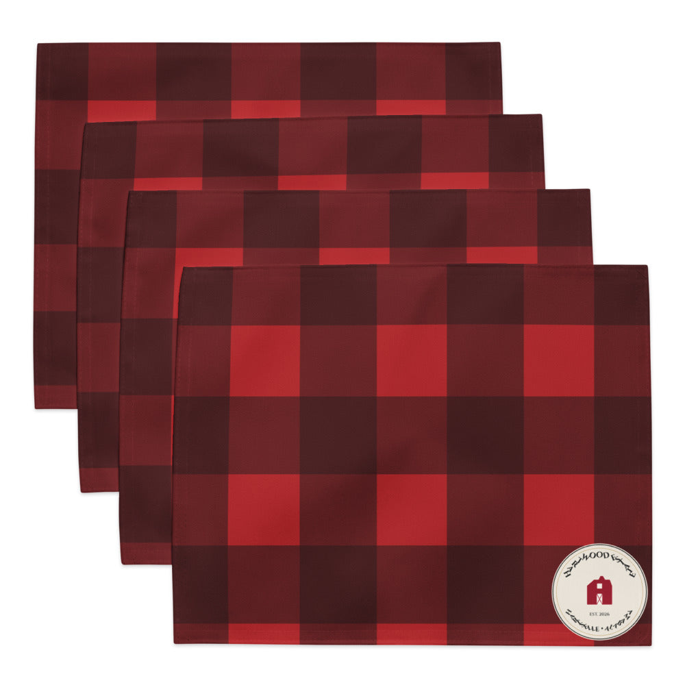 Buffalo Plaid Placemats (Set of 4)