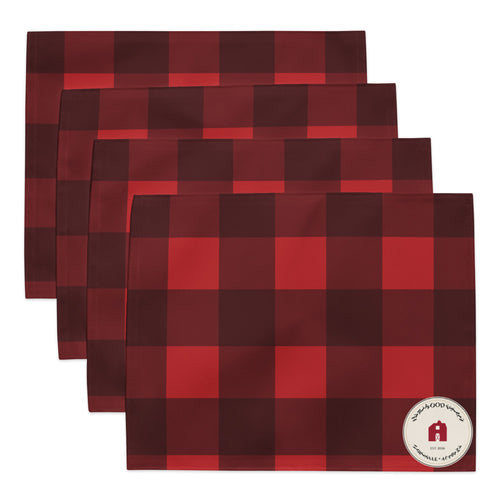 Buffalo Plaid Placemats (Set of 4)