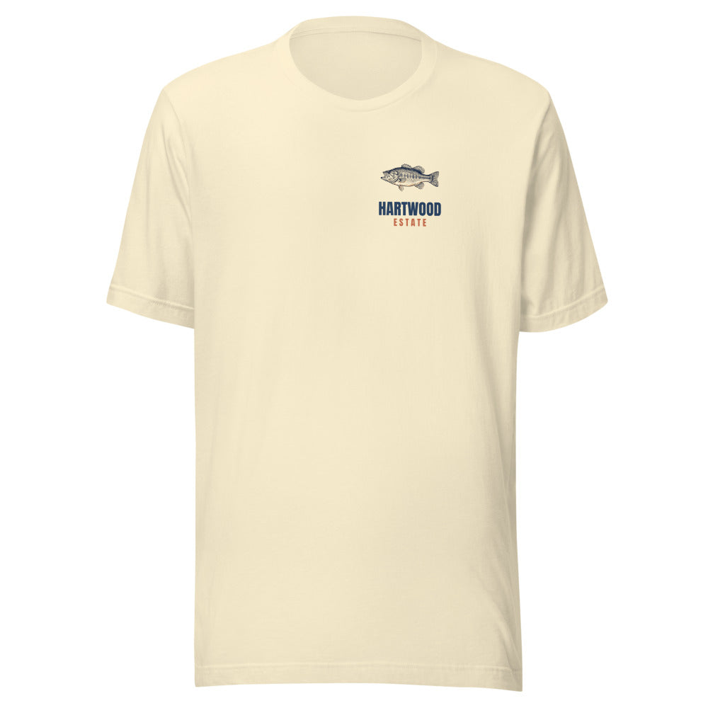 Hartwood Fishing Tee Bass - Natural front