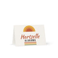Hartselle retro note card front