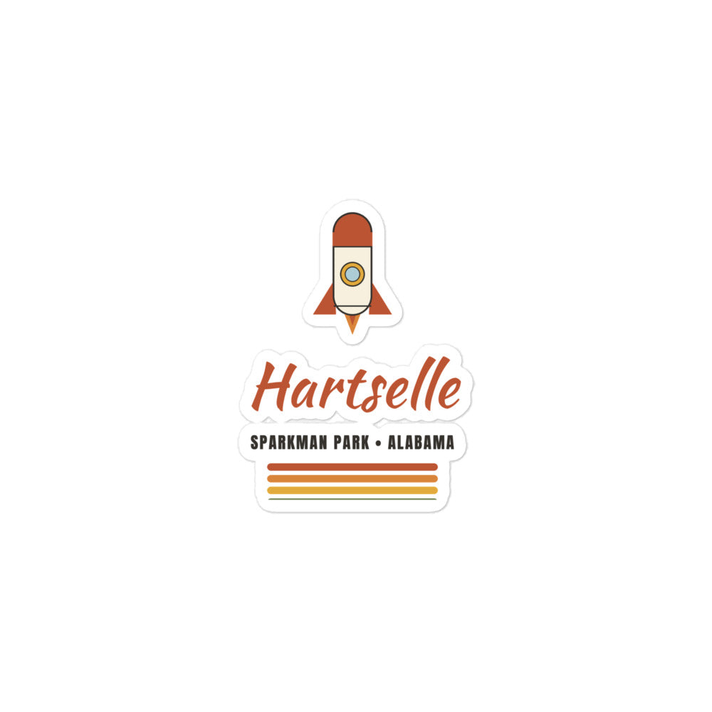 Hartselle Rocket sticker
