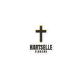 Hartselle Cross Sticker