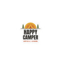 Happy Camper Sticker