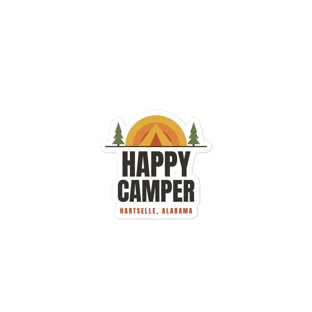 Happy Camper Sticker