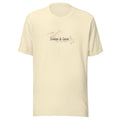 Donkey & Goose Classic Tee in Natural with fixed logo