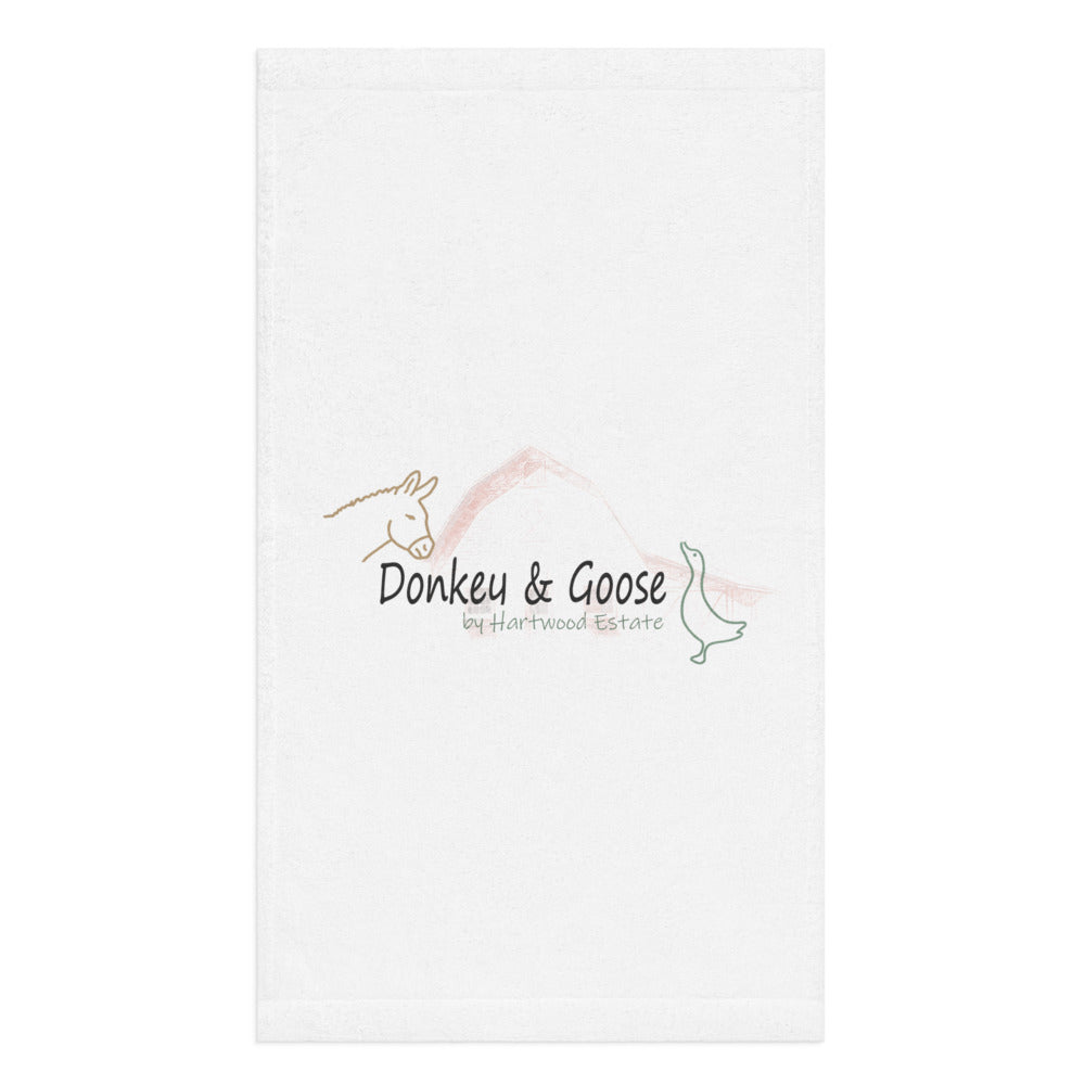 Donkey & Goose Hand Towel with fixed logo