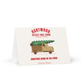 Tree Farm Christmas card front