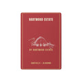Hartwood Playing Cards card back with legible BY HARTWOOD ESTATE line