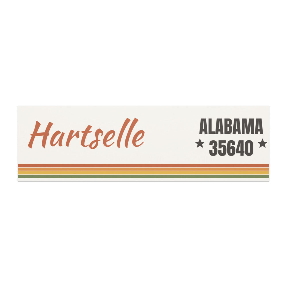Hartselle car magnet