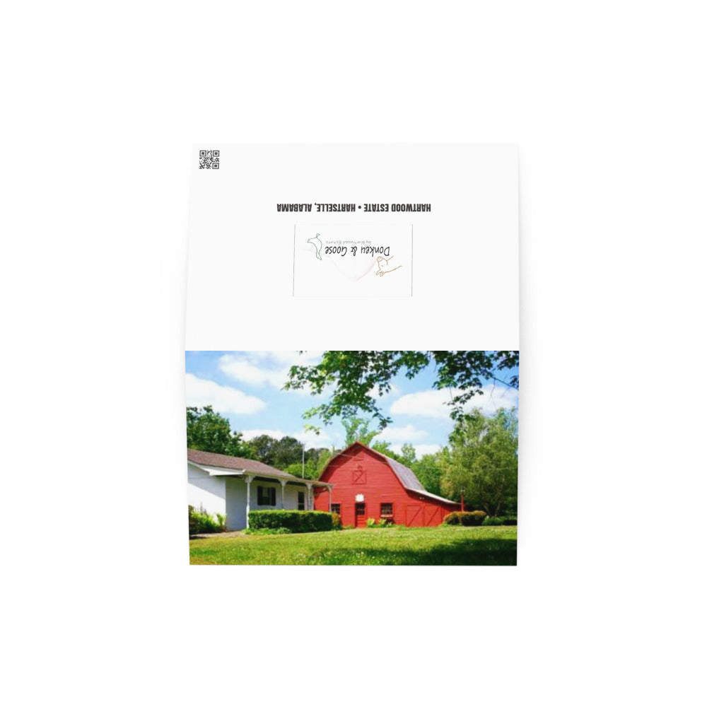 Hartwood Estate barn greeting card