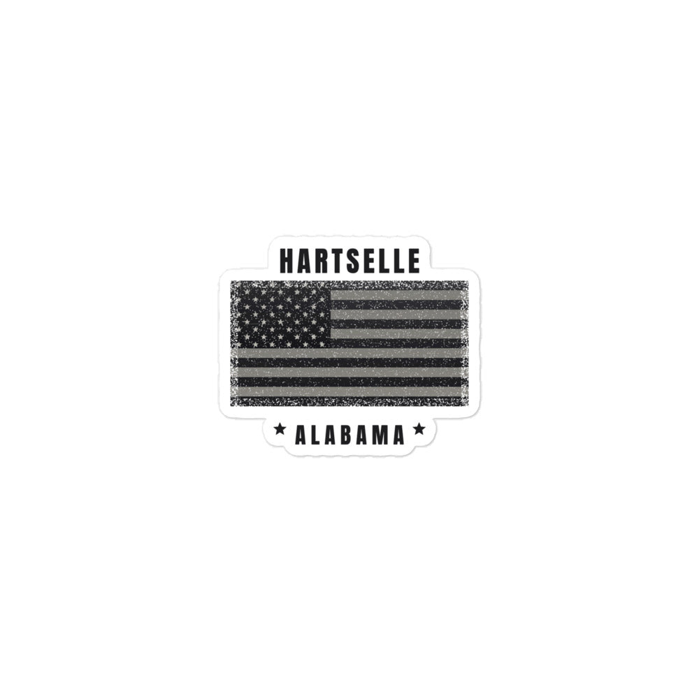 Hartselle flag sticker