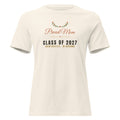 Proud Mom Tee 2027 — Natural, feminine script