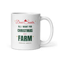 Dear Santa Farm Mug