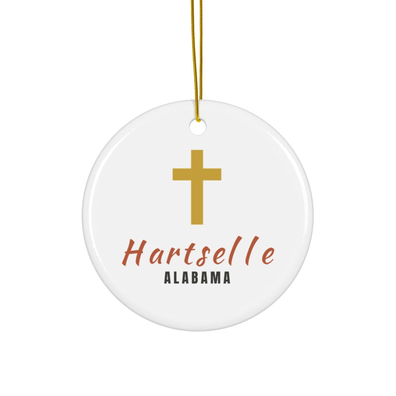 Hartselle Cross Ornament