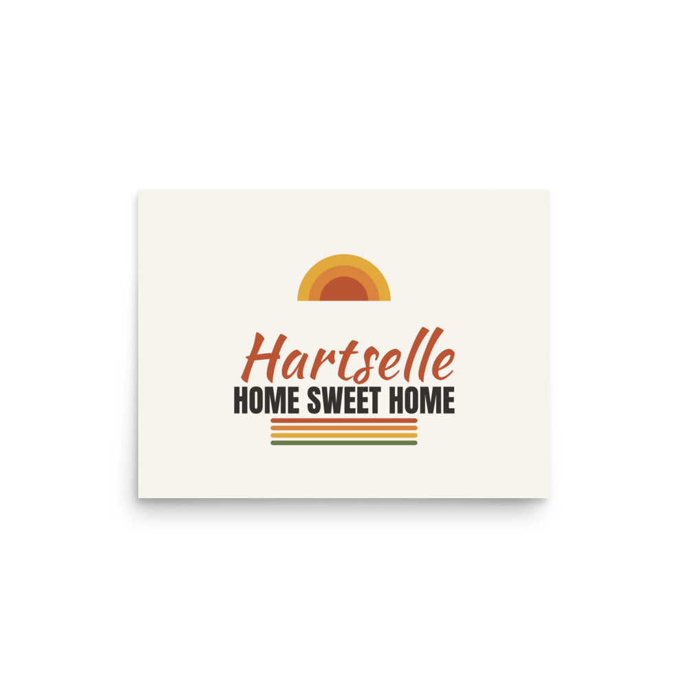 Home Sweet Hartselle Art Print