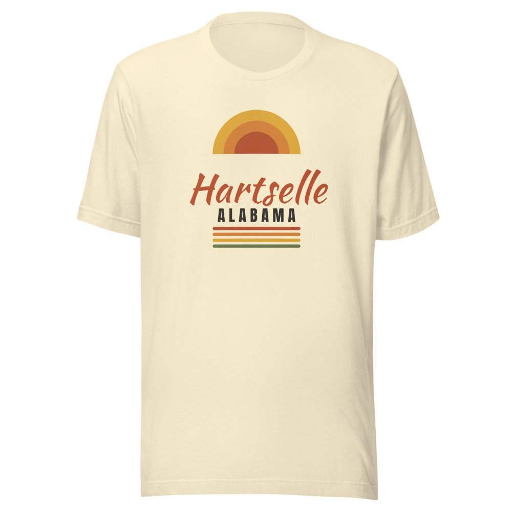Hartselle Retro Sunset Tee - Natural