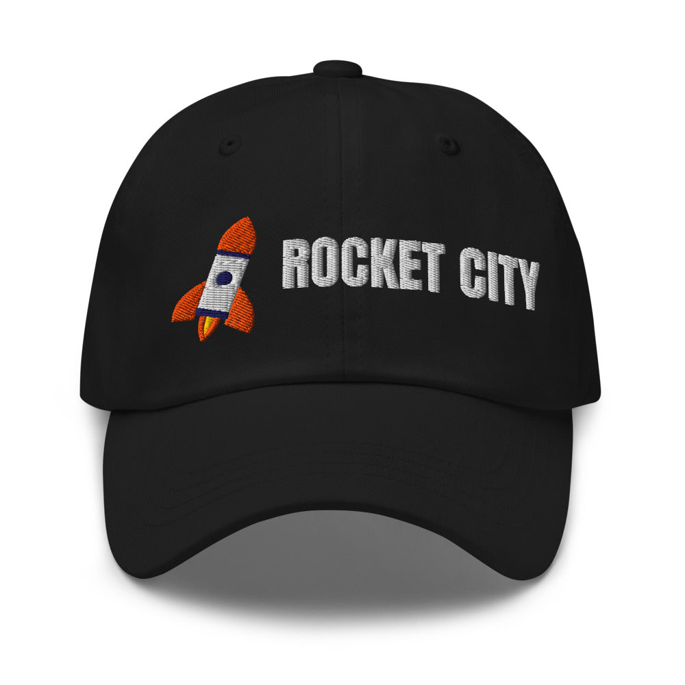 Rocket City Cap - Black