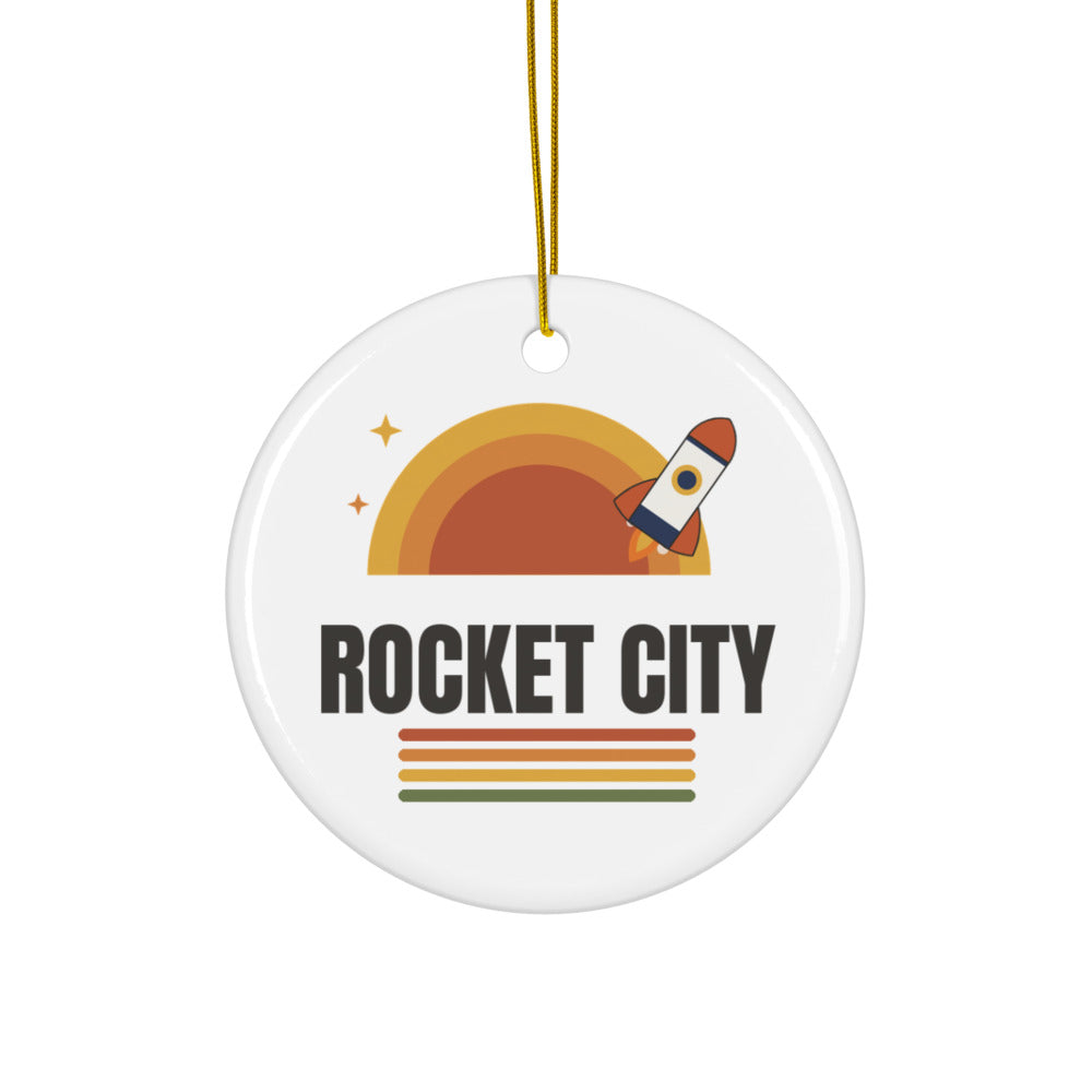 Rocket City Ornament