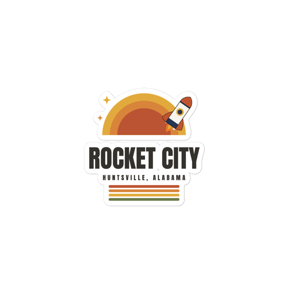 Rocket City Sticker