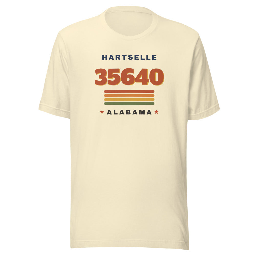 Hartselle ZIP 35640 Tee - Natural