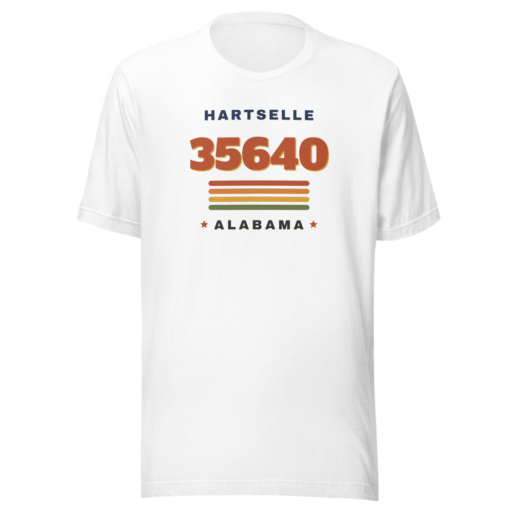 Hartselle ZIP 35640 Tee - White