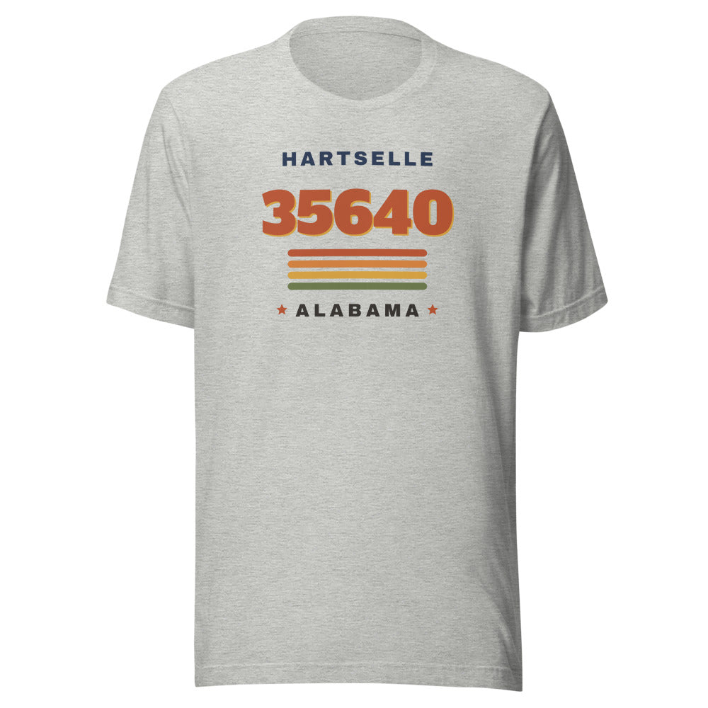 Hartselle ZIP 35640 Tee - Athletic Heather