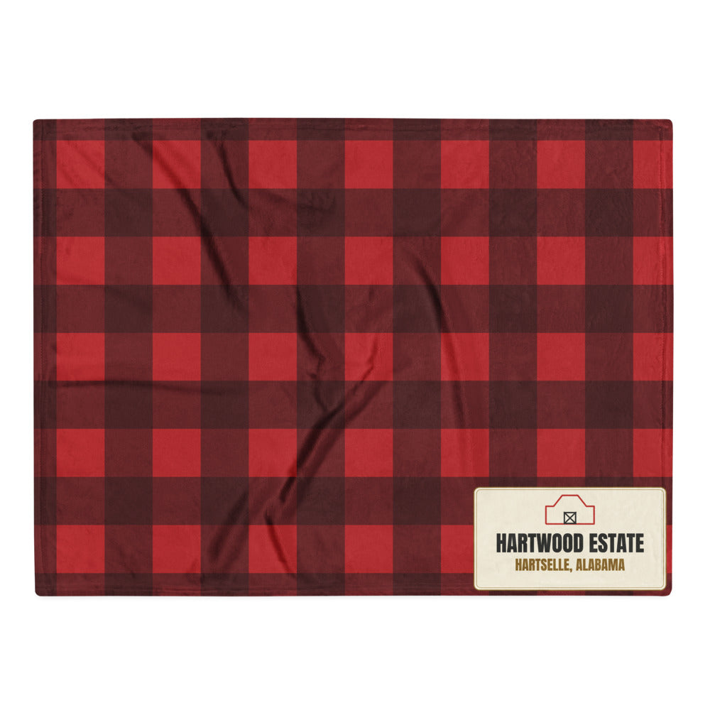 Buffalo Plaid Throw Blanket - 30x40
