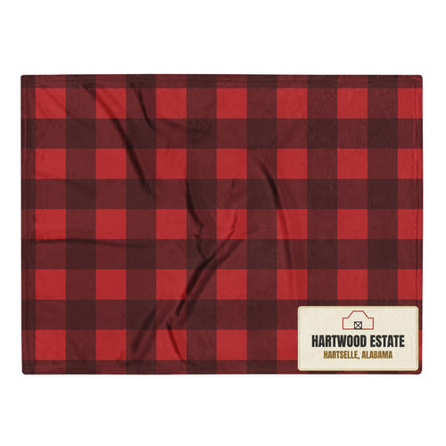 Buffalo Plaid Throw Blanket - 30x40