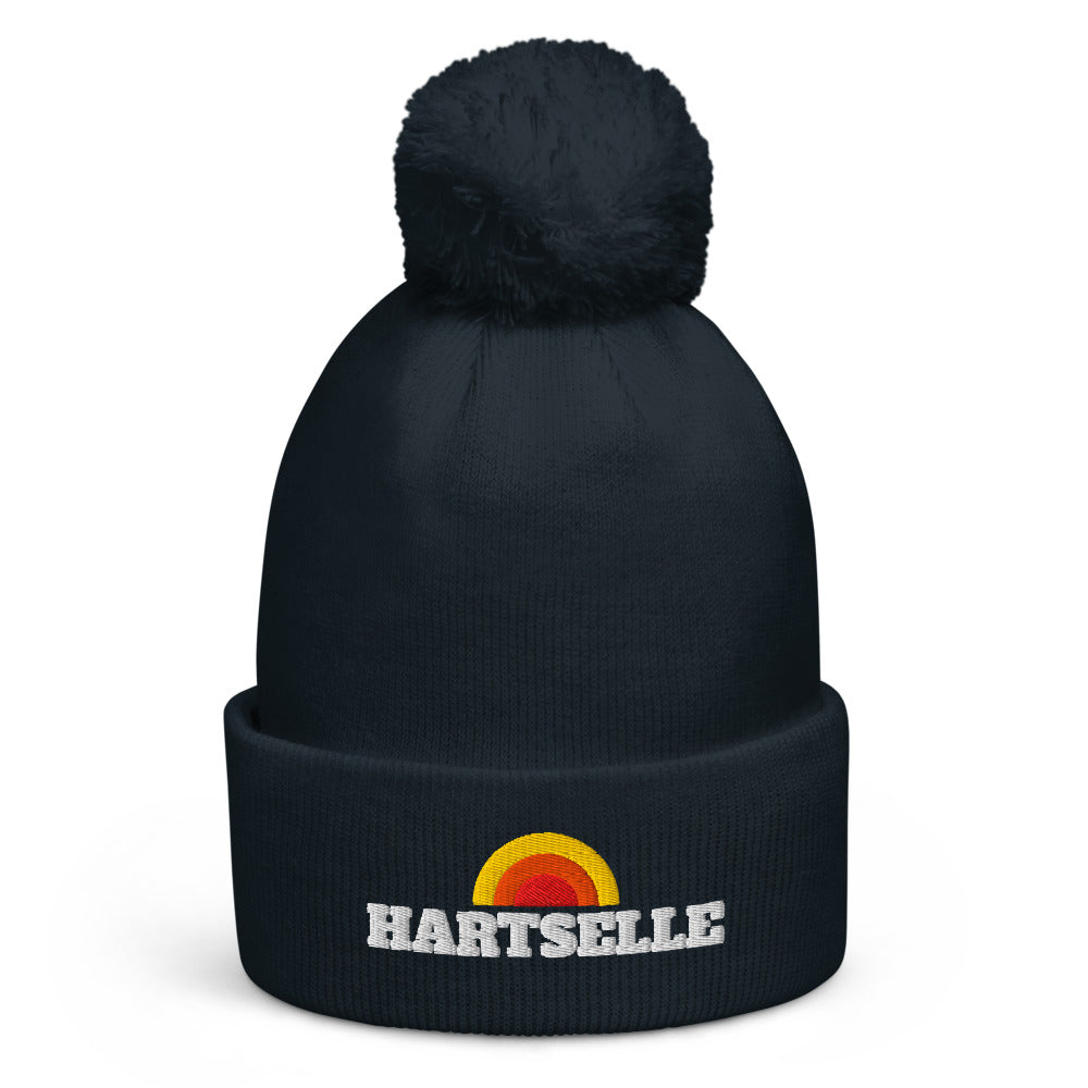 Hartselle Pom-Pom Beanie — French Navy