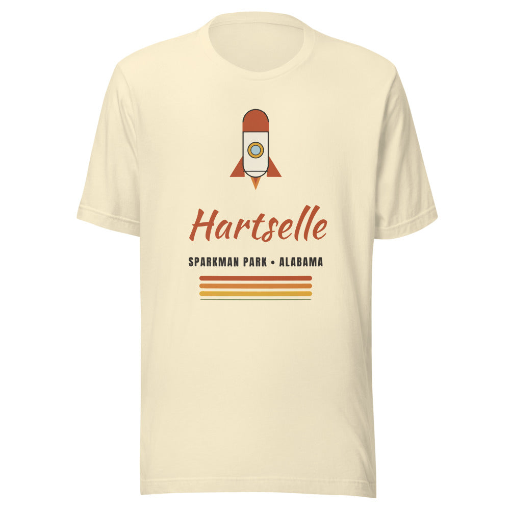 Hartselle Rocket Tee in Natural